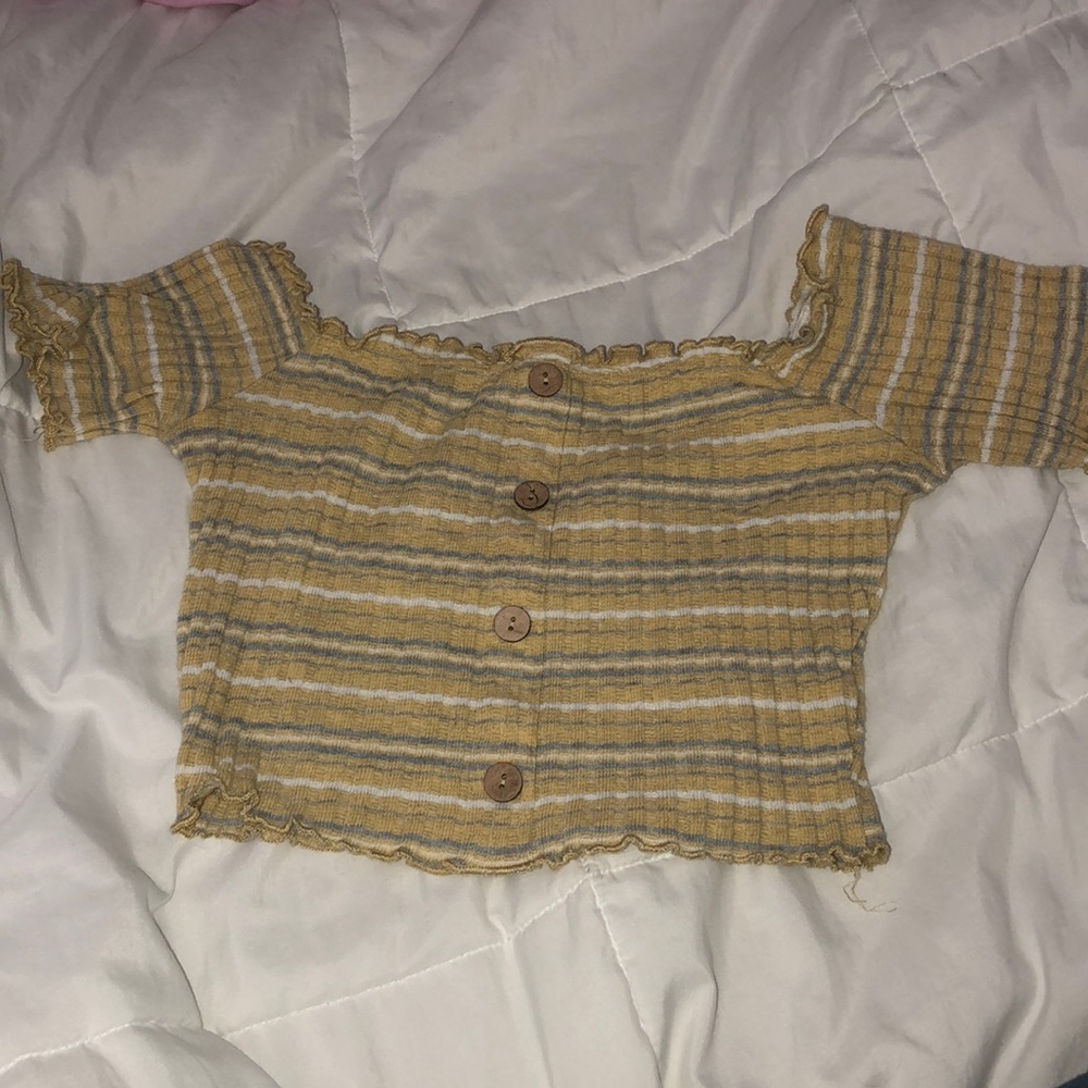 May pink cropped top